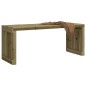 vidaXL Panca da Giardino Estensibile 212,5x40,5x45 cm Pino Impregnato vidaXL Panca da Giardino Estensibile 212,5x40,5x45 cm Pino Impregnato