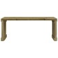 vidaXL Panca da Giardino Estensibile 212,5x40,5x45 cm Pino Impregnato vidaXL Panca da Giardino Estensibile 212,5x40,5x45 cm Pino Impregnato