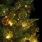 Albero di Natale Artificiale Incernierato 300 LED 240 cm Albero di Natale Artificiale Incernierato 300 LED 240 cm