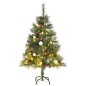 Albero Natale Incernierato con 150 LED e Palline 150 cm Albero Natale Incernierato con 150 LED e Palline 150 cm