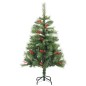 Albero Natale Incernierato con 150 LED e Palline 150 cm Albero Natale Incernierato con 150 LED e Palline 150 cm
