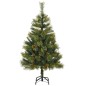 Albero Natale Incernierato con 150 LED e Palline 150 cm Albero Natale Incernierato con 150 LED e Palline 150 cm