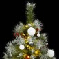 Albero Natale Incernierato con 150 LED e Palline 150 cm Albero Natale Incernierato con 150 LED e Palline 150 cm