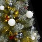 Albero Natale Incernierato con 150 LED e Palline 150 cm Albero Natale Incernierato con 150 LED e Palline 150 cm
