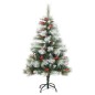 Albero Natale Incernierato con 150 LED e Palline 150 cm Albero Natale Incernierato con 150 LED e Palline 150 cm