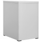 Schedario Grigio Chiaro 46x62x72,5 cm in Acciaio Schedario Grigio Chiaro 46x62x72,5 cm in Acciaio