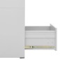 Schedario Grigio Chiaro 46x62x72,5 cm in Acciaio Schedario Grigio Chiaro 46x62x72,5 cm in Acciaio