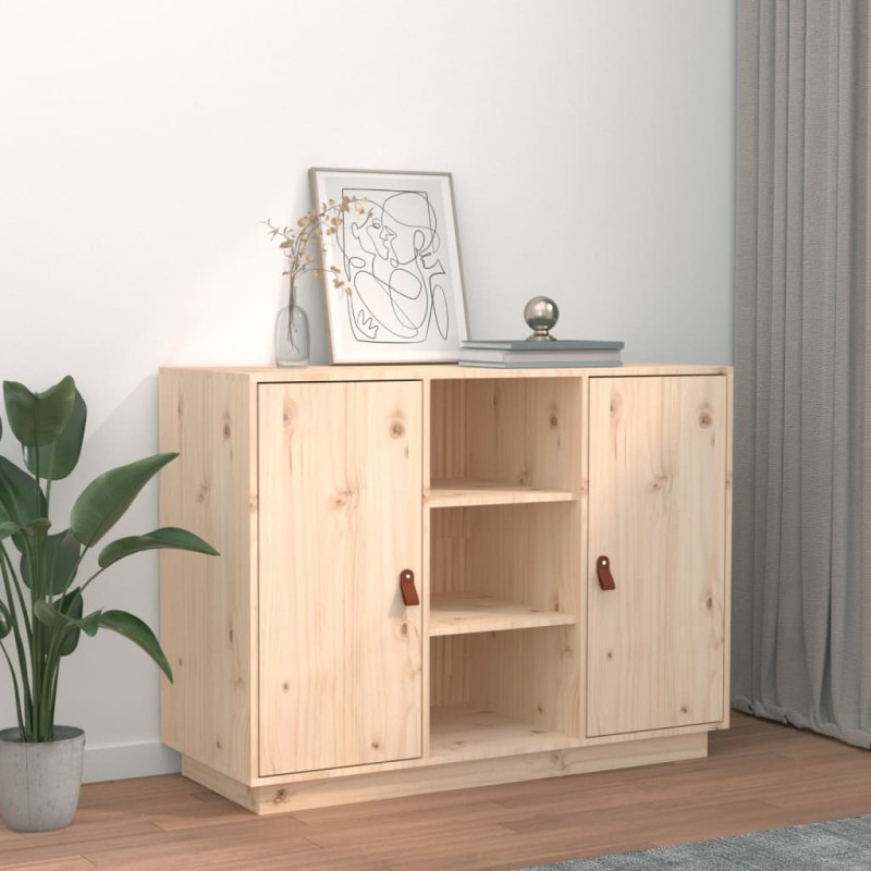 Credenza 100x40x75 cm in Legno Massello di Pino Credenza 100x40x75 cm in Legno Massello di Pino