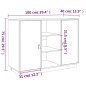 Credenza 100x40x75 cm in Legno Massello di Pino Credenza 100x40x75 cm in Legno Massello di Pino