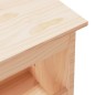 Panca da Ingresso 100x28x45 cm in Legno Massello di Pino