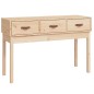 Tavolo Consolle 114x40x75 cm in Legno Massello di Pino Tavolo Consolle 114x40x75 cm in Legno Massello di Pino