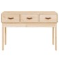 Tavolo Consolle 114x40x75 cm in Legno Massello di Pino Tavolo Consolle 114x40x75 cm in Legno Massello di Pino