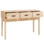 Tavolo Consolle 114x40x75 cm in Legno Massello di Pino Tavolo Consolle 114x40x75 cm in Legno Massello di Pino