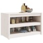 Mobile da Cucina da Esterno Bianco 106x55x64 cm Legno Massello di Pino Mobile da Cucina da Esterno Bianco 106x55x64 cm Legno Massello di Pino