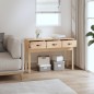 Tavolo Consolle 114x40x75 cm in Legno Massello di Pino Tavolo Consolle 114x40x75 cm in Legno Massello di Pino