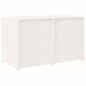Mobile da Cucina da Esterno Bianco 106x55x64 cm Legno Massello di Pino Mobile da Cucina da Esterno Bianco 106x55x64 cm Legno Massello di Pino