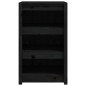 Mobile da Cucina da Esterno Nero 55x55x92 cm Legno Massello di Pino Mobile da Cucina da Esterno Nero 55x55x92 cm Legno Massello di Pino