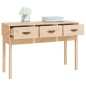 Tavolo Consolle 114x40x75 cm in Legno Massello di Pino Tavolo Consolle 114x40x75 cm in Legno Massello di Pino