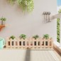 Fioriera Rialzata Giardino a Recinzione 150x30x30 cm Legno Pino Fioriera Rialzata Giardino a Recinzione 150x30x30 cm Legno Pino