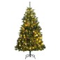 Albero Natale Incernierato con 300 LED e Palline 240 cm Albero Natale Incernierato con 300 LED e Palline 240 cm