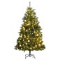 Albero Natale Incernierato con 300 LED e Palline 210 cm Albero Natale Incernierato con 300 LED e Palline 210 cm