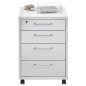 FMD Cassettiera Mobile 48x49,5x65,5 cm Bianca FMD Cassettiera Mobile 48x49,5x65,5 cm Bianca
