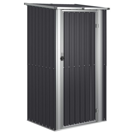 vidaXL Capanno da Giardino Antracite 118,5x97x209,5 cm Acciaio Zincato