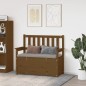 Panca Marrone Miele 112,5x51,5x96,5cm in Legno Massello di Pino Panca Marrone Miele 112,5x51,5x96,5cm in Legno Massello di Pino