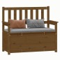 Panca Marrone Miele 112,5x51,5x96,5cm in Legno Massello di Pino Panca Marrone Miele 112,5x51,5x96,5cm in Legno Massello di Pino
