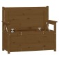 Panca Marrone Miele 112,5x51,5x96,5cm in Legno Massello di Pino Panca Marrone Miele 112,5x51,5x96,5cm in Legno Massello di Pino