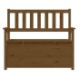 Panca Marrone Miele 112,5x51,5x96,5cm in Legno Massello di Pino Panca Marrone Miele 112,5x51,5x96,5cm in Legno Massello di Pino