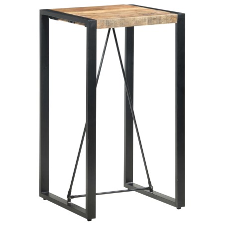 Tavolo da Bar 60x60x110 cm in Legno Massello di Mango