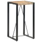 Tavolo da Bar 60x60x110 cm in Legno Massello di Mango Tavolo da Bar 60x60x110 cm in Legno Massello di Mango