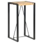 Tavolo da Bar 60x60x110 cm in Legno Massello di Mango Tavolo da Bar 60x60x110 cm in Legno Massello di Mango