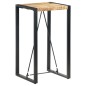 Tavolo da Bar 60x60x110 cm in Legno Massello di Mango Tavolo da Bar 60x60x110 cm in Legno Massello di Mango