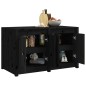 Mobile da Cucina da Esterno Nero 106x55x64 cm Legno Massello di Pino Mobile da Cucina da Esterno Nero 106x55x64 cm Legno Massello di Pino