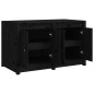 Mobile da Cucina da Esterno Nero 106x55x64 cm Legno Massello di Pino Mobile da Cucina da Esterno Nero 106x55x64 cm Legno Massello di Pino