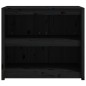 Mobile da Cucina da Esterno Nero 106x55x92 cm Legno Massello di Pino Mobile da Cucina da Esterno Nero 106x55x92 cm Legno Massello di Pino