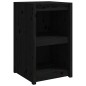 Mobile da Cucina da Esterno Nero 55x55x92 cm Legno Massello di Pino Mobile da Cucina da Esterno Nero 55x55x92 cm Legno Massello di Pino
