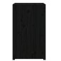 Mobile da Cucina da Esterno Nero 55x55x92 cm Legno Massello di Pino Mobile da Cucina da Esterno Nero 55x55x92 cm Legno Massello di Pino