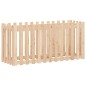 Fioriera Rialzata Giardino a Recinzione 150x50x70cm Legno Pino Fioriera Rialzata Giardino a Recinzione 150x50x70cm Legno Pino