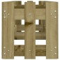Fioriera da Giardino Recinzione 200x30x30cm in Pino Impregnato Fioriera da Giardino Recinzione 200x30x30cm in Pino Impregnato