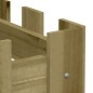Fioriera da Giardino Recinzione 200x30x30cm in Pino Impregnato Fioriera da Giardino Recinzione 200x30x30cm in Pino Impregnato