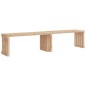 Panca da Giardino Estensibile 212,5x40,5x45 cm Massello Pino Panca da Giardino Estensibile 212,5x40,5x45 cm Massello Pino