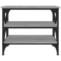 Tavolino Grigio Sonoma 55x38x45 cm in Legno Multistrato Tavolino Grigio Sonoma 55x38x45 cm in Legno Multistrato