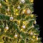 Albero di Natale Artificiale con 300 LED Palline e Neve 180 cm Albero di Natale Artificiale con 300 LED Palline e Neve 180 cm