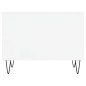 Tavolino da Salotto Bianco 60x44,5x45 cm in Legno Multistrato