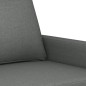 Set di Divani 4 pz con Cuscini Grigio Scuro in Tessuto Set di Divani 4 pz con Cuscini Grigio Scuro in Tessuto