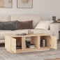 vidaXL Tavolino da Salotto 110x50x40 cm in Legno Massello di Pino vidaXL Tavolino da Salotto 110x50x40 cm in Legno Massello di Pino