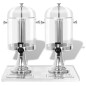 vidaXL Doppio Distributore di Succhi di Frutta e Bibite Acciaio Inossidabile 2 x 8 L vidaXL Doppio Distributore di Succhi di Frutta e Bibite Acciaio Inossidabile 2 x 8 L